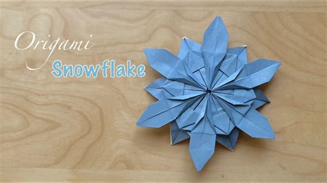 How To Make Origami Christmas Snowflake ️ Easy Origami Instructions