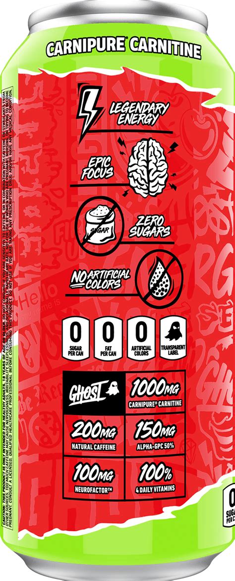 Ghost® Energy X Warheads® Warheads® Sour Black Cherry Drinkghost