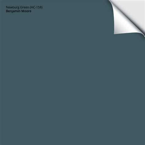 Newburg Green Hc 158 9x1475 Benjamin Moore X Samplize