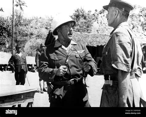 The Bridge On The River Kwai From Left Sessue Hayakawa Alec Guinness