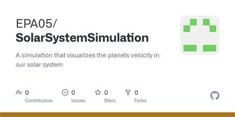 GitHub - EPA05/SolarSystemSimulation: A simulation that visualizes the orbital periods of the ...