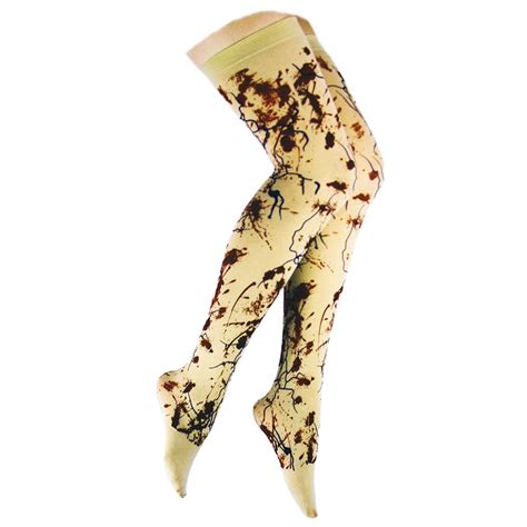 Halloweeen Club Costume Superstore Zombie Nude Thigh Highs