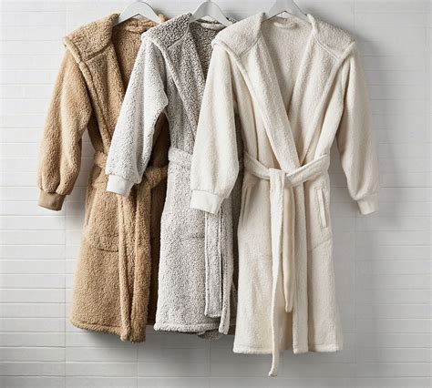 Coziest Sherpa Robe Pottery Barn