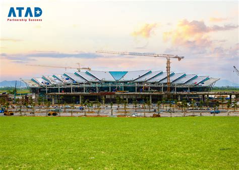 Phu Bai International Airport - T2 Terminal - ATAD Steel Structure