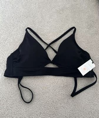 Nwt Shade Shore Black Bikini Top C Ebay