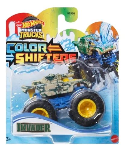 Monster Truck Color Shifter Hot Wheels Cambia De Color