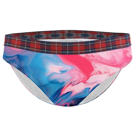 Brief Underwear Bikini Panties For Women Bikini Underwear XL Abstract Watercolor Marble Texture