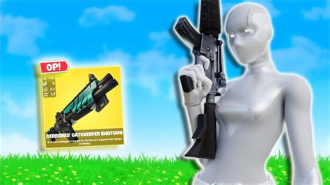 The Gatekeeper Shotgun Only Challenge Fortnite Chapter 5 Season 2 Youtube