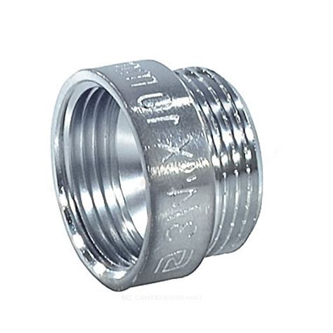 Удлинитель латунь хром Ду 15 (1/2") L=10мм ВР/НР SantechSystems ...