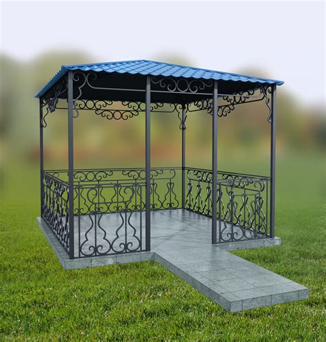 Металлические беседки для дачи | Муравель | Строительство и ремонт ...