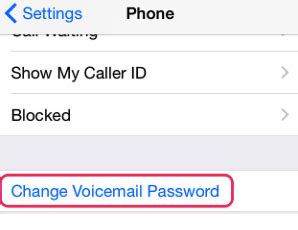 change-voicemail-password | Leawo Tutorial Center