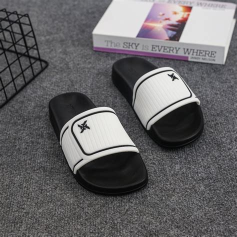 Dép nam nữ quai giả vân xé dan logo XT YOFEET nhiều màu hot trend XB Shopee Việt Nam