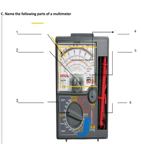 What Are The Parts Of Multimeter And Its Function At Stephen Bitter Blog