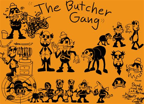 Here Comes The Butcher Gang By Starlightbluedreamer On Deviantart