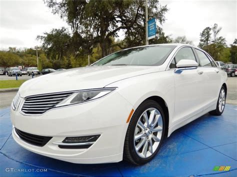 2013 White Platinum Lincoln Mkz 20l Ecoboost Fwd 91256377 Photo 3