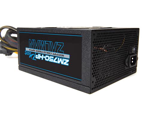 Zalman 750W PSU ZM-750 HP Plus - 80 Plus Silver - Semi Modular - ZM750 ...