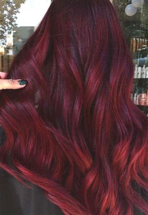 Burgundy Hair Color Shades Wine Maroon Burgundy Hair Dye Tips