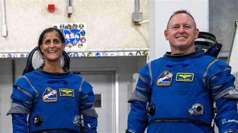 Astronauts Sunita Williams Butch Wilmore Stranded At Iss