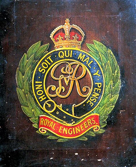 Royal Engineers Badge Royal Engineers Support Art Art Uk