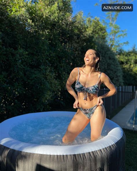 Mica Viciconte Sexy Stunning Bikini Photos In The Jacuzzi For Instagram