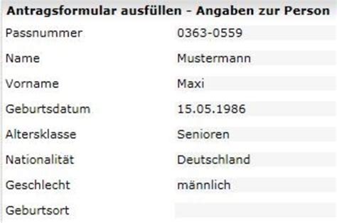 Personenänderung DFBnet