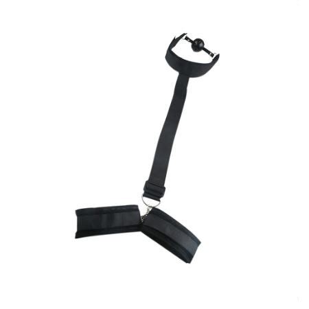 BDSM Ball Mouth Gag With Cuffs Restraints Best Sex Toys In Nairobi Eros Kenya