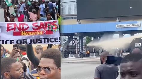 Why Police Fire Tear Gas On Falz Mr Macaroni Other Endsars Protester