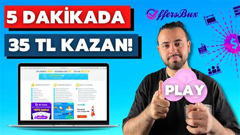 5 DAKİKADA 35 TL KAZAN Görev Yap Oyun Oyuna Para Kazan