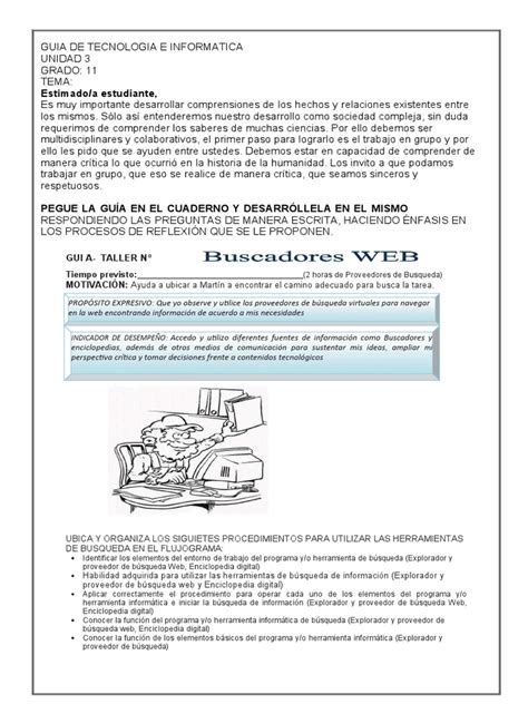 Guia de Tecnologia e Informatica 11 | PDF | Nivel de medida | Diseño