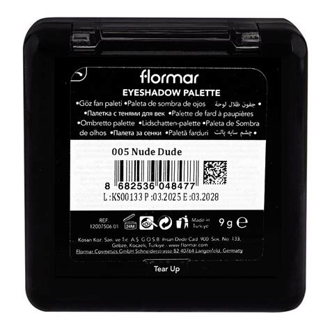 Flormar Eye Shadow Palette Nude Dude Pack