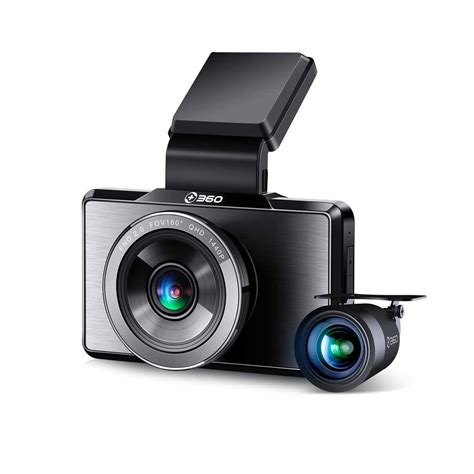 Двойна 360 G500H, DVR камера за кола, Табло и задна камера, 1440p, GPS ...