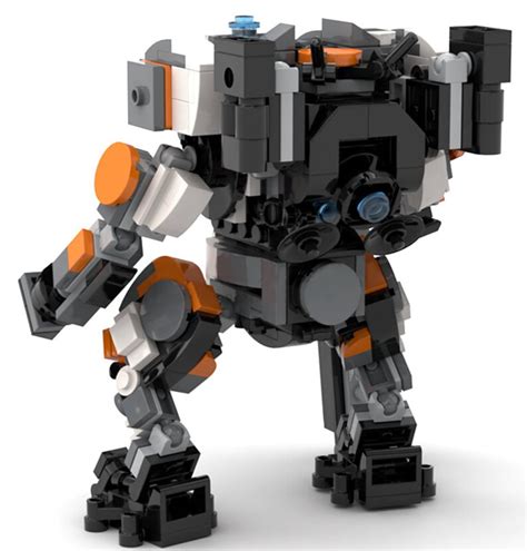 Moc Building Bricks Titan Robot Suit Blocks Toys Gifts Model Etsy