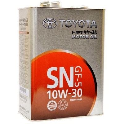 TOYOTA 10W30 SM 4L Ж.Б.(моторное масло) - Мастер Оил