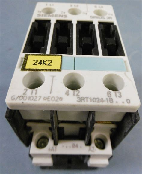 Siemens Sirius 3R G/001027 E02 Contactor 3RT1024-1B | eTech Surplus