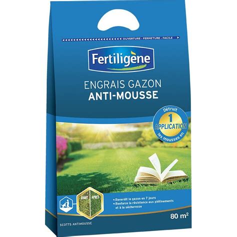 Fertiligene Engrais Gazon Anti Mousse Kg