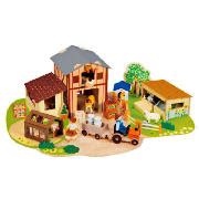 tesco wooden farm set review compare prices buy