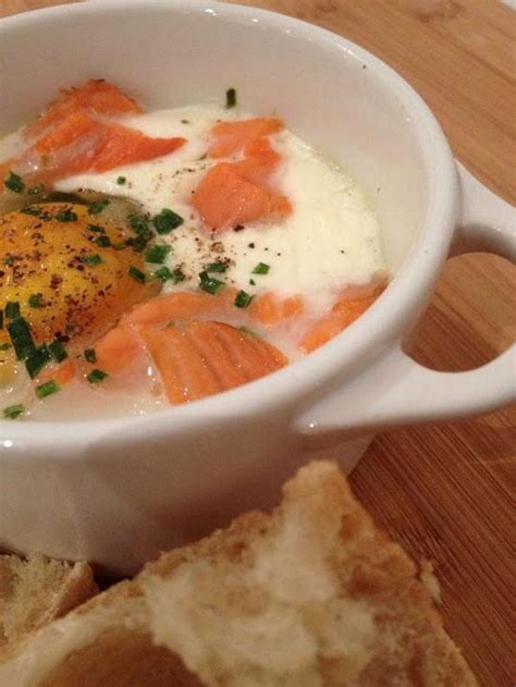 Œuf cocotte épinard Fait à la maison sur mon assiette Oeuf