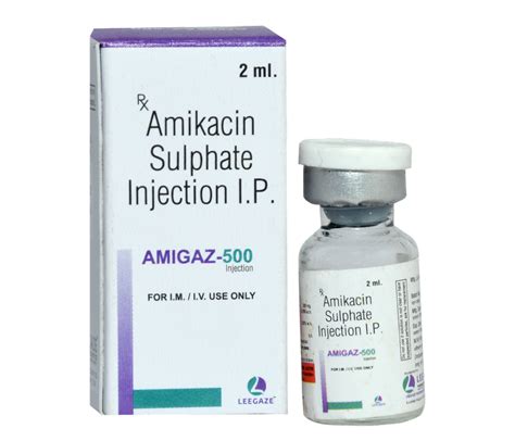 Amikacin 500 Mg Injection At Rs 104 Vial Amikacin Sulphate Injections