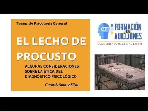 El Lecho De Procusto Un Mito Para Pensar El Diagn Stico Psicol Gico