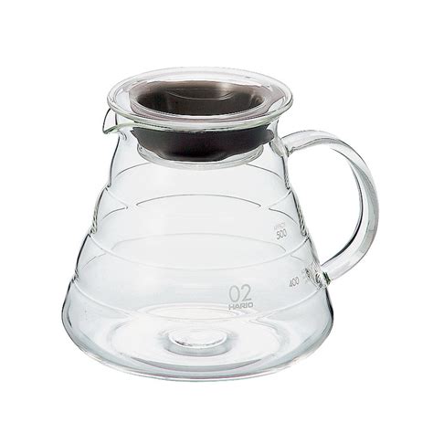 Hario V60 Glass Range Coffee Server 600ml Clear Nomad Coffee Club