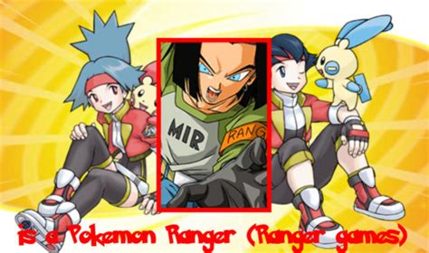 Android 17 is a pokemon ranger by Bopblip on DeviantArt