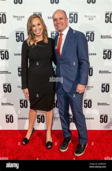 New York, NY - December 9, 2019: Carol Massar and Jason Kelly attend ...