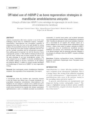 Fillable Online Apps Einstein Off Label Use Of Rhbmp As Bone