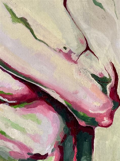 Nude Woman Oil Painting Female Body Oil On Canvas Etsy