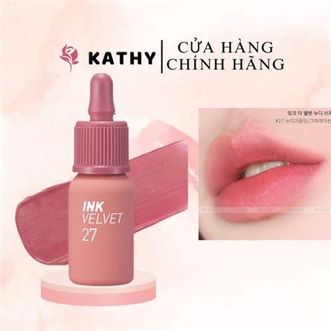 Mua Son Kem L Peripera Ink Velvet Nude M U Gi R Nh T Tecki Vn