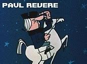 Paul Revere Episode Peabody S Improbable History Cartoon