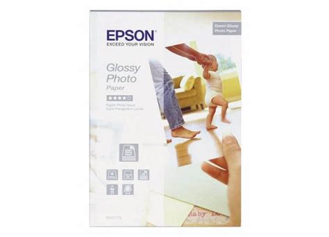 Глянцевая фотобумага Glossy photo paper EPSON 10x15, 225g, 50 листов ...