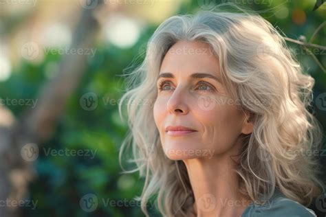 Beautiful Mature Woman Generate Ai 47345716 Stock Photo At Vecteezy