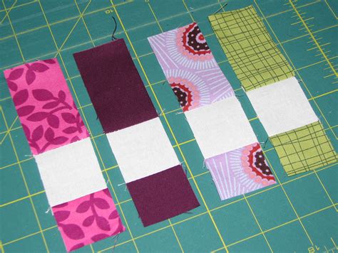 Sew Fantastic Mug Rug Tutorial Scrappy Colorblock