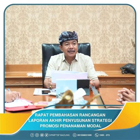 Dpmptsp Berita Rapat Pembahasan Rancangan Laporan Akhir Penyusunan